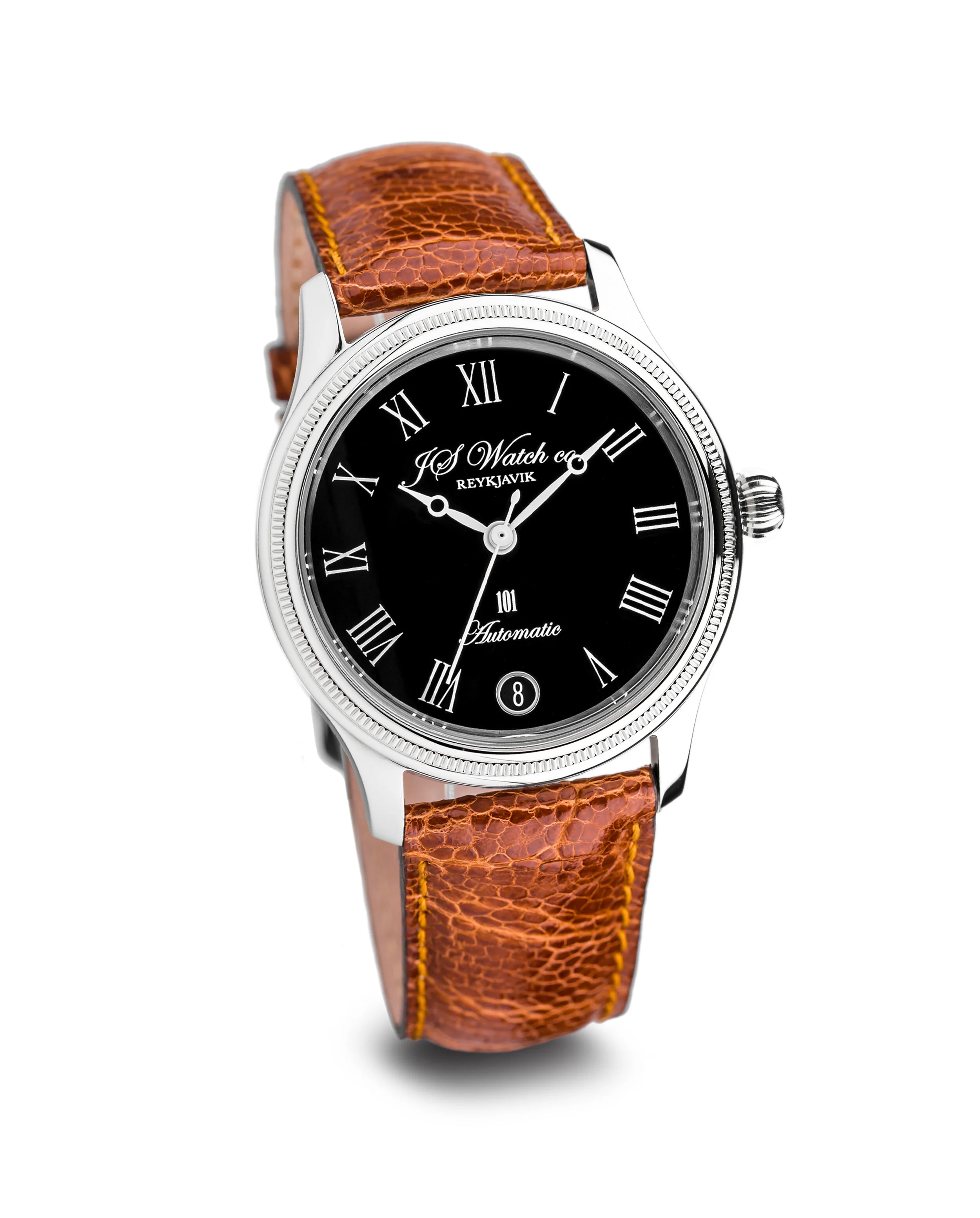 JS Watch Company Reykjavik — 101 32mm Black Roman